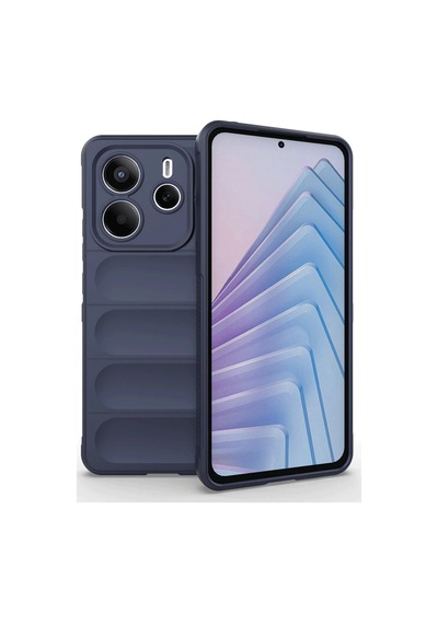 Xiaomi Redmi Note 14 4g Uyumlu Kılıf Optimum Silikon - Lacivert