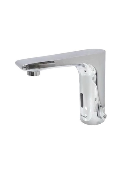 Aquamix Fotoselli Lavabo Bataryası Çift Su Girişli