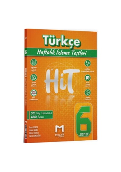 6. Sınıf Türkçe Hit 32 Deneme Mozaik Yayınları