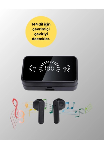 Zenvia Bluetooth 5.1 Destekli Bluetooth Kulaklık Anc Ve Stereo Sesli Znv2026