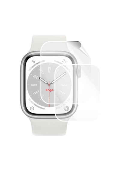 Apple Watch 8 41mm Esnek İle Uyumlu Ekran Koruyucu, Tam Kaplayan Akıllı Saat Koruması, Çizilmeye Dayanıklı Tpu Koruma 2 Adet, Hd Şeffaf Çok Renkli
