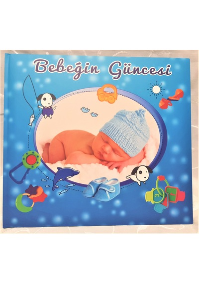 Cmfwebstore Bebek Güncesi Anı Defteri 68 Sayfa 27X30 Cm