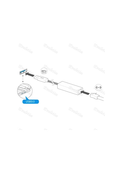 Usb 3.0 To Ethernet 4939P 1000Mbps Gigabit Ag Adaptoru Laptop Pc