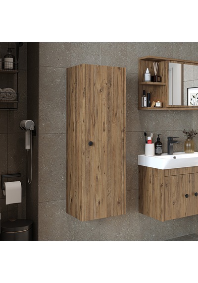 Ada Banyo Dolabı Mat Suntalam 110 Cm Banyo Boy Dolabı Atlantik Atlantik Çam Ada Banyo Dolabı Mat Suntalam 110 Cm Banyo Boy Dolabı Atlantik Atlantik Çam