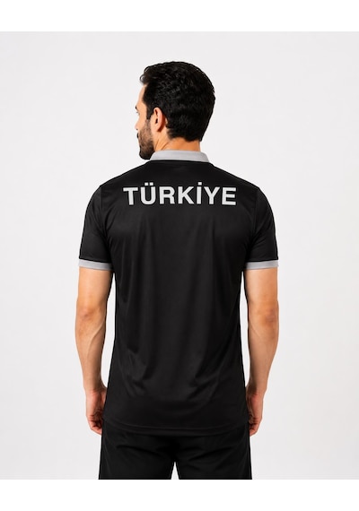 Hummel Otantik Milli Takım Kamp Tişört Siyah