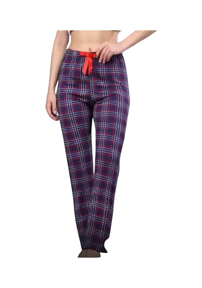 Pijama Altı Modal Ring Viskon Kumaş-ekose Desenli