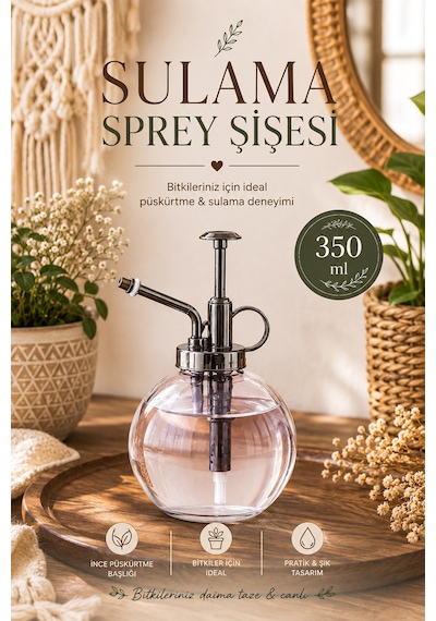 Perotti 15729 350 Ml Cam Yağlık Sirkelik Yağdanlık Şişesi Pembe