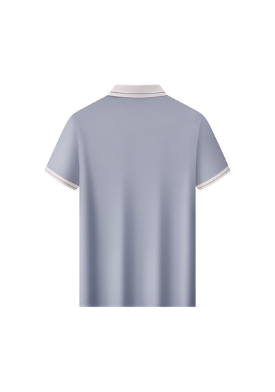 New Performance Premium Polo T-shirt %87 Naylon %13 Spandex Grimsi Mavi
