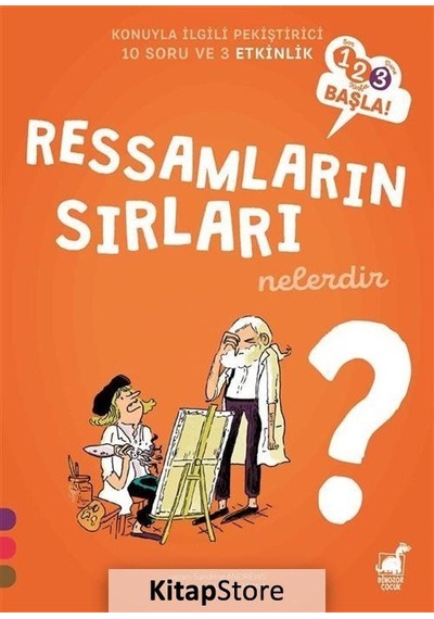 Kitapstore Ressamların Sırları Nelerdir? / 1 2 3 Başla! / Sandrine Andrews