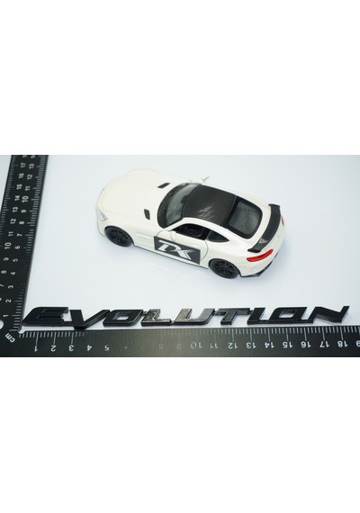 Dk Tuning Lancer Evolution Siyah Bagaj Yazı Logo Mitsubishi İle U