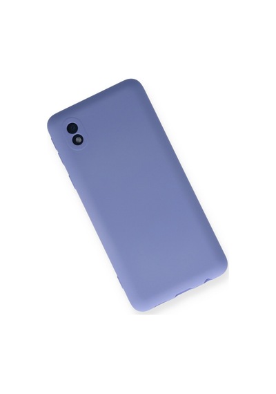 Samsung Galaxy Uyumlu   A01 Core Kılıf Nano İçi Kadife Silikon - Lila