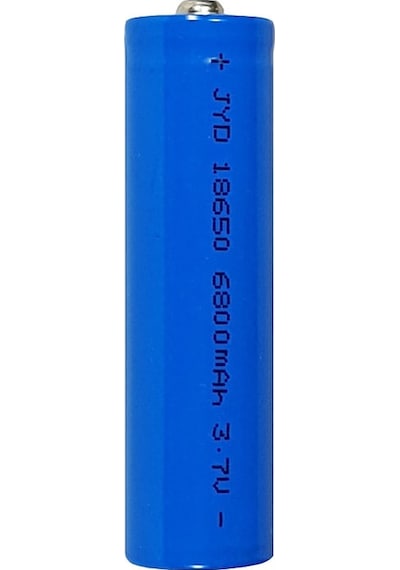 Jyd 6800 mAh 3.7 V 18650 Li-Ion Şarj Edilebilir Pil