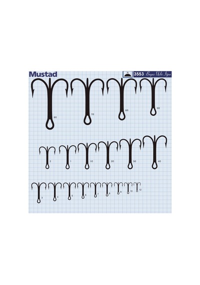 Mustad Olta İğnesi 3553 50li No:2 05448159