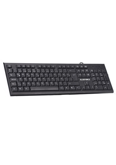 Blueforce K-720 Usb Kablolu Klavye Türkçe Q Siyah