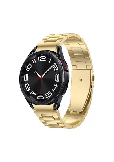 Samsung Galaxy Watch 4 5 6 7 Fe 40 44mm Classic 42 43 46 47mm Uyumlu Watch 5 Pro 45mm Çelik Kordon