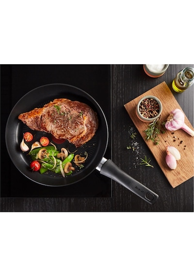 Tefal Titanyum 3X UltimateOne Indüksiyon Tabanlı Tava Seti 20 - 26 CM Siyah