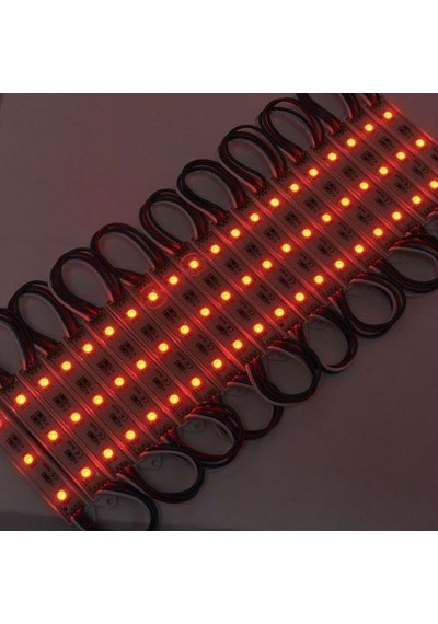 20 Adet 5 Watt Kırmızı Işık Ip65 Modül Led, 10 Adet Magnetli, Çok Kaliteli Kırmızı Işık Modül Led Kırmızı