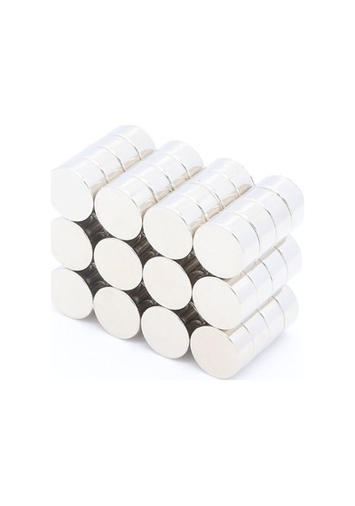 25 Adet 10 X 5 Mm Yuvarlak Güçlü Neodyum Mıknatıs