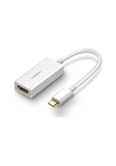 Ugreen Type-C To Hdmi Dişi 4K Çevirici Adaptör Beyaz
