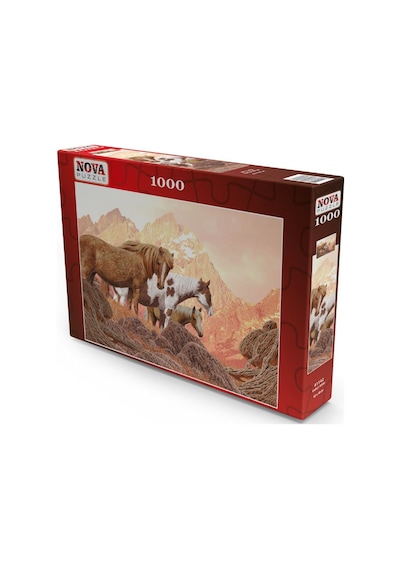 Nova 1000 Parça Puzzle - Vahşi Atlar