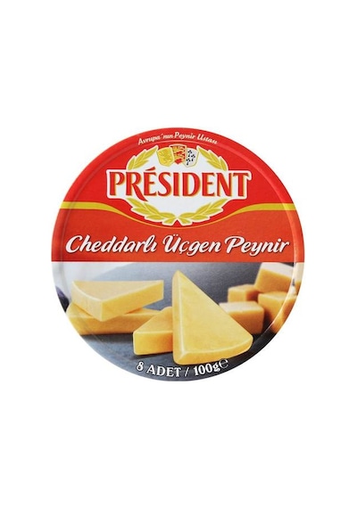 President Üçgen Cheddar Peynir 100 G