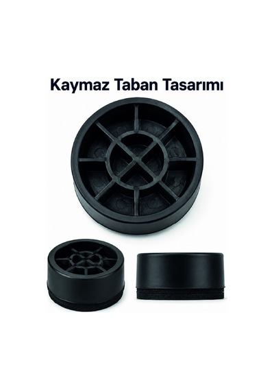 4 Adet Kaymaz Çamaşır Makinesi Ayak Altlığı - Lisinya