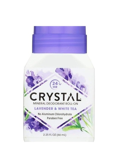 Crystal Mineral Lavander & White Tea 24H Roll-On Deodorant 66 ML
