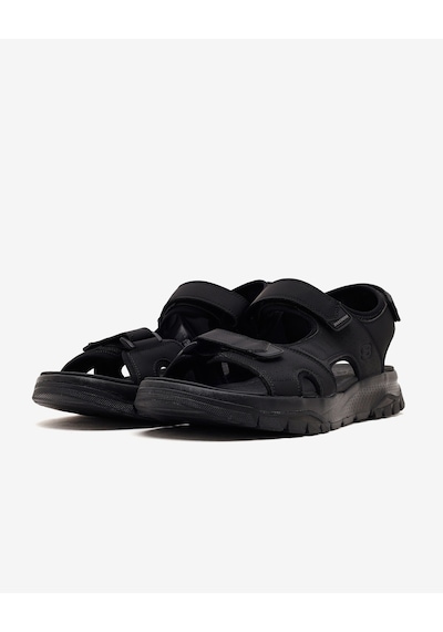 Skechers Wagner Erkek Siyah Sandalet 205724 Bbk Siyah
