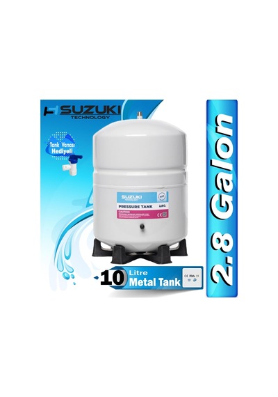 Su Arıtma Deposu,su Arıtma Tankı 2.8 Galon 10 Litre Metal Tank Diğer