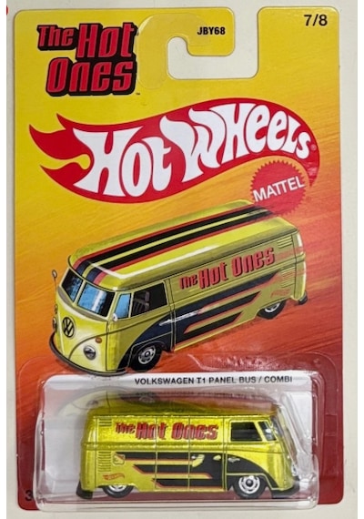 Hot Wheels The Hot Ones Volkswagen T1 Panel Bus Açık Sarı