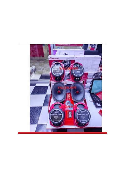 Audıoline Ad 694 0Wal Pro Çifti 1400W 300Rms Orta Göbek Tivitirli