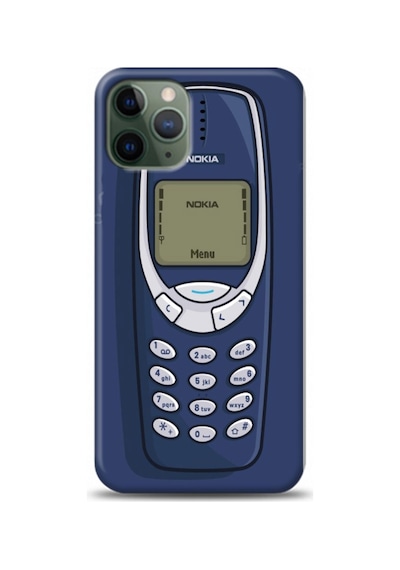 Tüm Modellere Uyumlu Nokia 3310 Tasarımlı Telefon Kılıfı Y-retro11