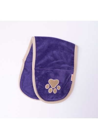 Purple Mor Evcil Hayvan Kurulama Havlusu-köpek Kurulama Havlusu- Kedi Kurulama Havlusu