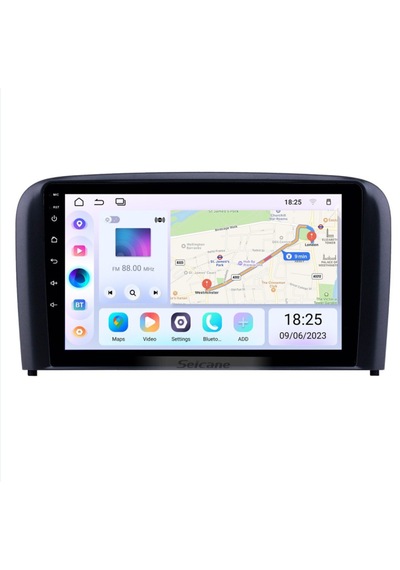 Foxus Volvo S89 2004 2006 4gb Ram 64gb Hafıza Android Dokunmatik Ekran Oto Teyp - Carplay Wifi Gps Bluetooth Kamera Destekli Oem