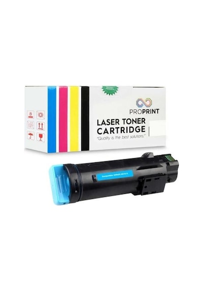 Proprint Xerox 6510-106R03693 6515 4300 Sayfa Mavi Uyumlu Toner