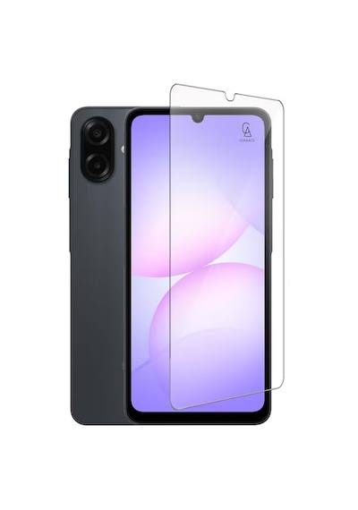Samsung Galaxy A07 İle Uyumlu Kılıf Soft Yumuşak Telefon Kılıfı Ve Temperli Cam Ekran Koruyucu Şeffaf