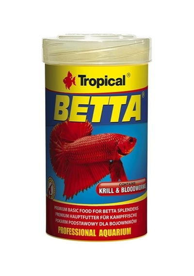 Tropical Betta 100 Ml 25 Gr Kutu Yem