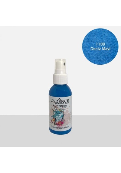 Kumaş Sprey Boya 1109 Deniz Mavi 100Ml