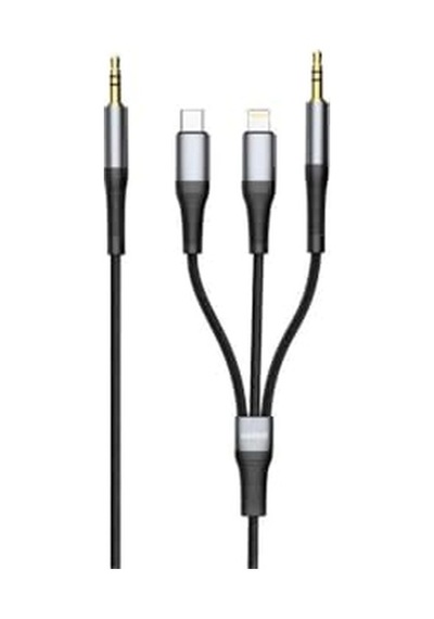 3in1 Aux Jack Adaptör Ac-08