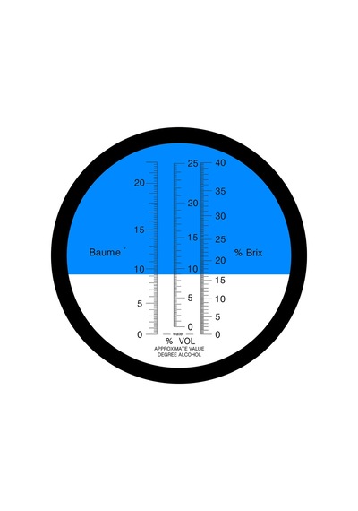 ATC BX40 3 Skalalı Refraktometre Bira Şarap 0-40 Brix Ölçer