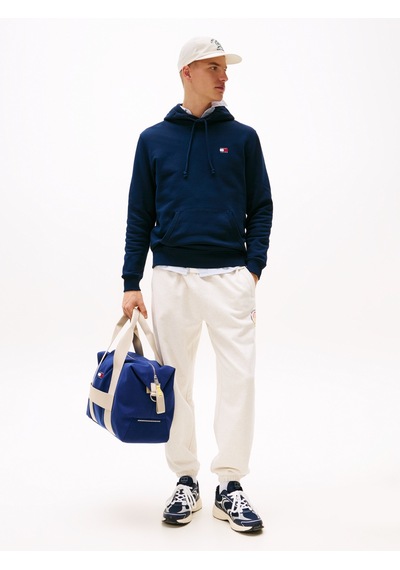 Tommy Hilfiger Tjm Reg Badge Hoodıe Ext Erkek Mavi Kazak - Dm0dm20258 Mavi