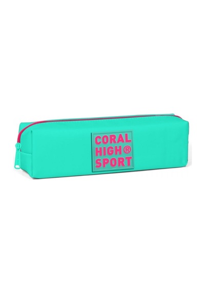 Coral High Sport Tek Bölmeli Su Yeşili Kalemlik