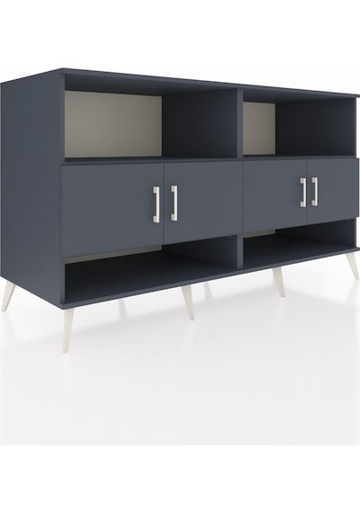 Kronos Konsol 4 Raflı 4 Kapaklı 176x59x99 Antrasit-antrasit/çam Antrasit-antrasit/çam Kronos Konsol 4 Raflı 4 Kapaklı 176x59x99 Antrasit-antrasit/çam Antrasit-antrasit/çam