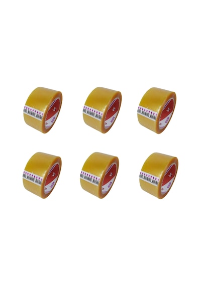 Vege Leopar Koli Bandı 48X100 Şeffaf 6 Adet