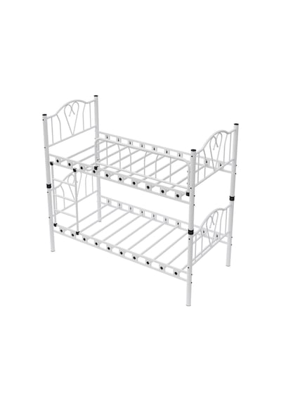 Argimo Orkide Metal Ranza Ve Karyola Beyaz 90 x 200