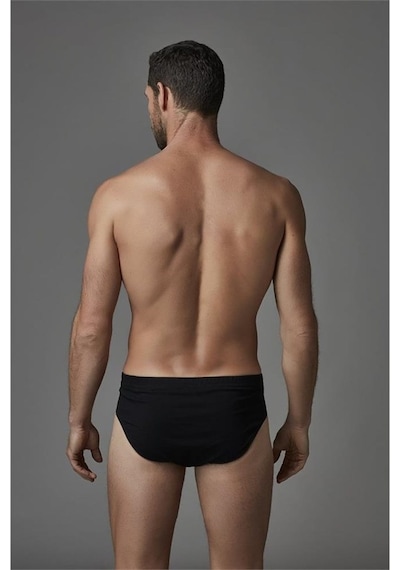 Eros Ers034 Erkek Slip İkili Paket - Siyah Siyah