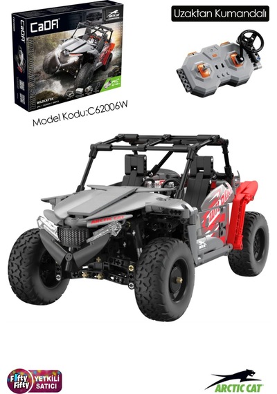 Cada Arctıc Cat Wildcat Xx -c62006w 686 Parça Uzaktan Kumandalı Oyuncak Yapım Seti Cada Arctıc Cat Wildcat Xx -c62006w 686 Parça Uzaktan Kumandalı Oyuncak Yapım Seti