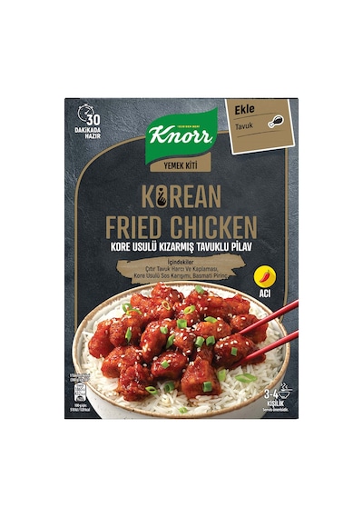 Knorr Yemek Kiti Kore Usülü Tavuklu Pilav 370 G - 6 Adet Tarı