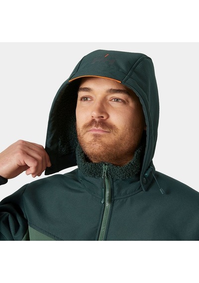 74291 Helly Hansen Oxford Kışlık Softshell İş Ceketi M-474 Yeşil