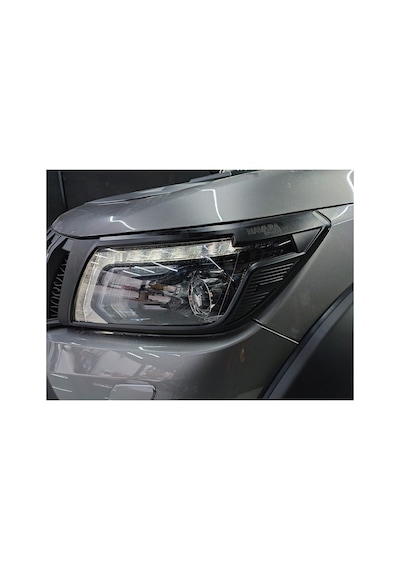 2015-2021 Nissan Navara Np300 Far Çerçevesi Koruma Kaplama Mat Siyah
